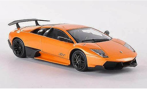 Lamborghini Murcielago LP670 1/43 Minichamps SV orange 2009 miniature