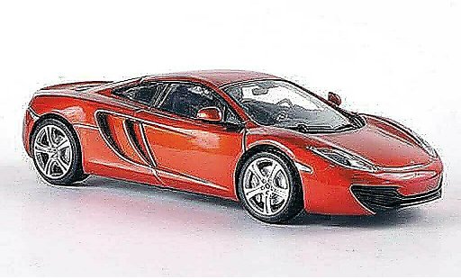 McLaren MP4-12C Base 1/43 Minichamps orange avec Figur 2011 miniature