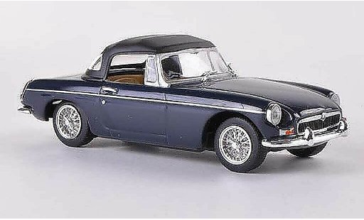 MG B Base 1/43 Minichamps bleu LHD 1968 miniature