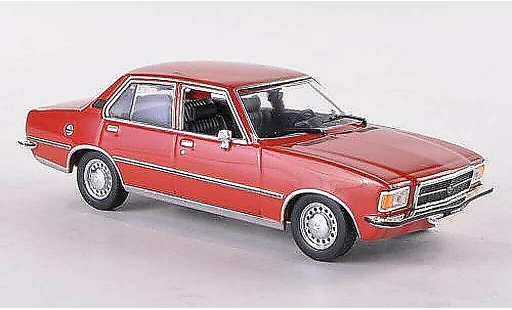 Opel Rekord D 1/43 Minichamps rouge 1975 miniature