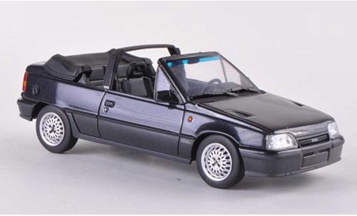 Opel Kadett GSI 1/43 Minichamps Cabriolet noire 1989 miniature