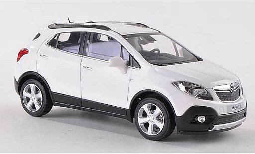 Opel Mokka Base 1/43 Minichamps blanche 2012 miniature