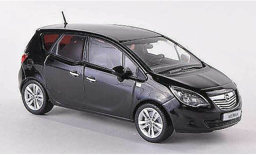 Opel Meriva Base 1/43 Minichamps B noire 2010 miniature