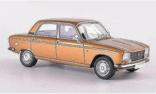 Peugeot 304 Berline 1/43 Minichamps gold 1972 miniature