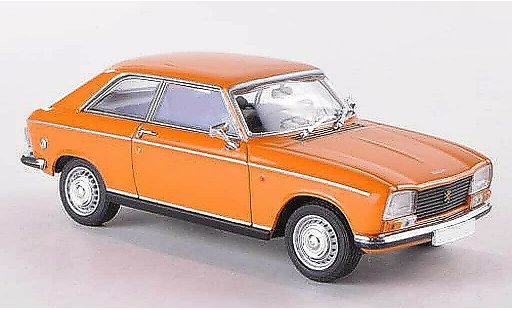 Peugeot 304 coupe 1/43 Minichamps orange 1972 miniature