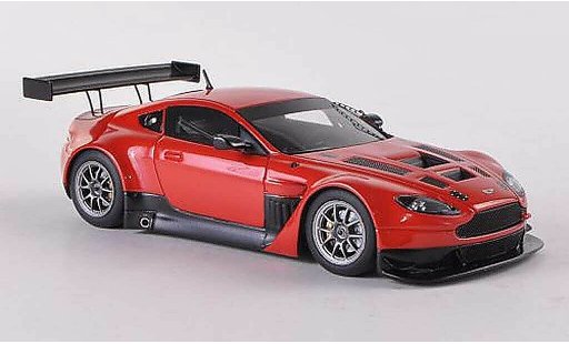 Aston Martin V12 GT3 Vantage course 1/43 Minichamps GT3 Vantage rouge Plain Body Version 2012 miniature