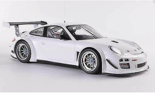 Porsche 911 GT3 RS 1/18 Minichamps 2010 blanche Plain Body miniature