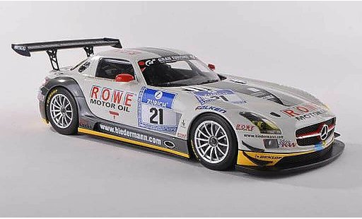 Mercedes SLS GT3 1/43 Minichamps AMG No.21 Rowe Racing 24h Nuerburgring 2012 Zehe/Hartung/Rehfeld/Bullitt miniature