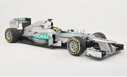 Mercedes F1 2013 1/18 Minichamps AMG Team No.10 Petronas Presentationsfahrzeug L.Hamilton miniature