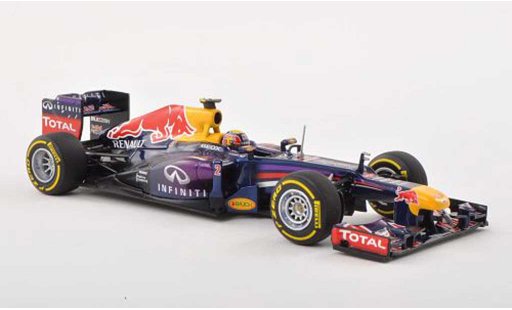 Red Bull F1 2013 1/43 Minichamps Racing No.2 Infinity M.Webber Showcar miniature