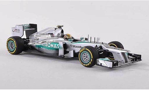 Mercedes F1 2009 1/43 Minichamps AMG Team No10 Petronas L.Hamilton Showcar 2013 miniature