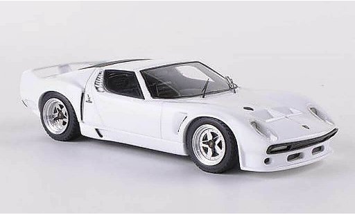 Lamborghini Miura SVJ 1/43 Look Smart Hard Top blanche 1966 miniature