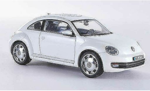 Volkswagen Beetle Base 1/43 Schuco blanche Wolfsburg 2011 miniature