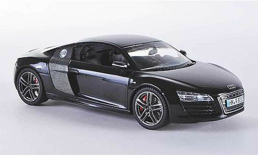 Audi R8 coupe 1/43 Schuco noire/carbon 2012 miniature