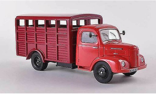 Hotchkiss PL50 Viehtransporter 1/43 Eligor rouge/rouge miniature