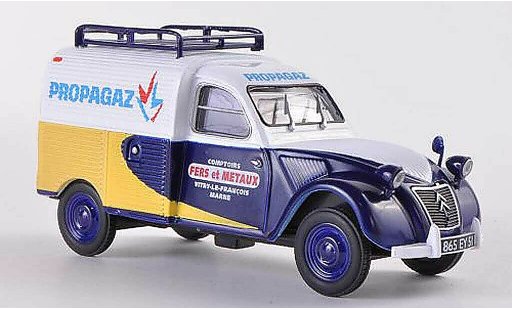 Citroen 2CV Fourgonnette 1/43 Eligor AZU Propagaz miniature