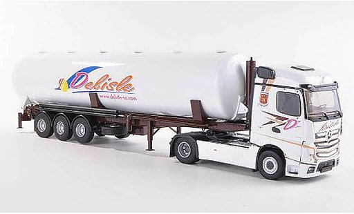 Mercedes Actros Streamspace 1/43 Eligor MP4 Delisle silo basculant-SZ miniature