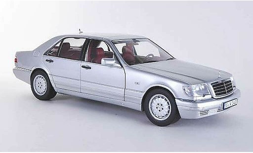 Mercedes Classe S Base 1/18 Norev S 320 (W140) grise 1994 miniature