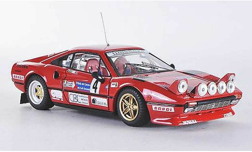 Ferrari 308 GTB 1/43 Best Rally del Carso No.4 1983 Cuccirelli/Muttini miniature