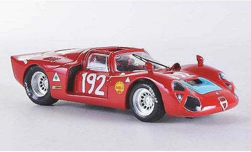 Alfa Romeo 33.2 sp 1/43 Best 1968 Targa Florio No.192 Bianchi/Casoni miniature