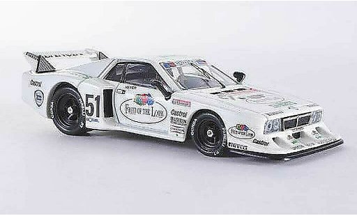 Lancia Beta Monte Carlo 1/43 Best Turbo Zolder No.51 1980 H.Heyer miniature