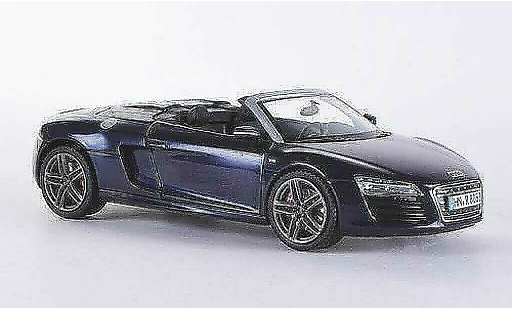 Audi R8 spyder 1/43 Schuco bleu 2012 miniature