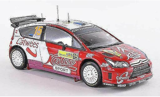 Citroen C4 WRC 1/43 IXO No.15 Kalev Sport Rally Griechenland 2008 U.Aava/K.Sikk miniature