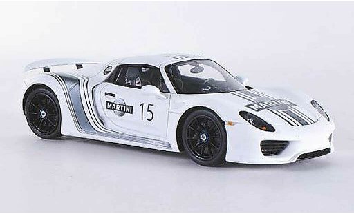 Porsche 918 2013 1/43 Spark Spyder Prototyp No.15 Martini miniature