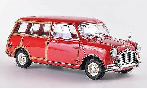 Austin Mini countryman 1/18 Kyosho Morris Morris Traveller rouge RHD miniature