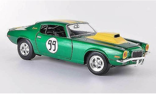 Chevrolet Camaro Z28 1/18 Johnny Lightning 350 No.99 The Dukes of Hazzard - Cooter's Chevy 1970 miniature