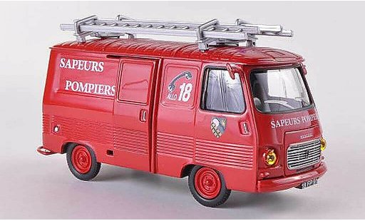 Peugeot J7 Base 1/43 Eligor V.T.U Pompiers de L'essonne miniature