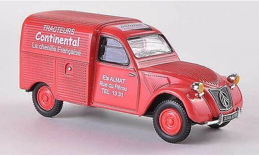 Citroen 2CV Berline 1/43 Eligor Tracteurs Continental miniature