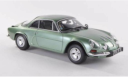 Alpine A110 1600 sx 1/18 Ottomobile verte miniature