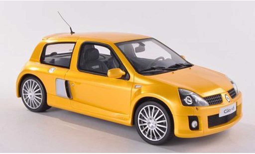 Renault Clio V6 1/18 Ottomobile Phase 2 jaune miniature
