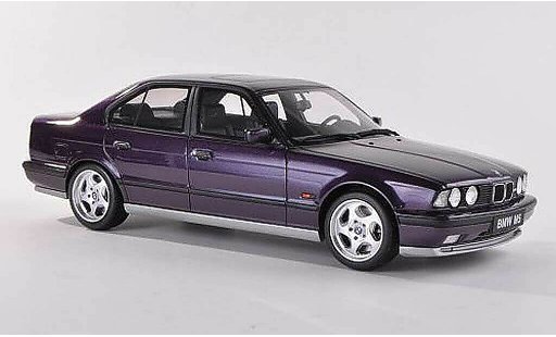 Bmw M5 berline 1/18 Ottomobile E34 violette/grise miniature
