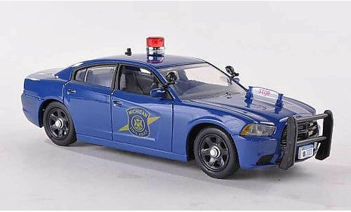 Dodge Charger Police 1/43 First Response Michigan State (US) 2012 miniature
