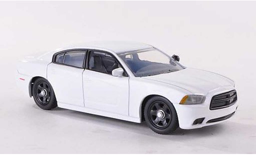 Dodge Charger Police 1/43 First Response blanche undekoriertes Policefahrzeug 2012 miniature