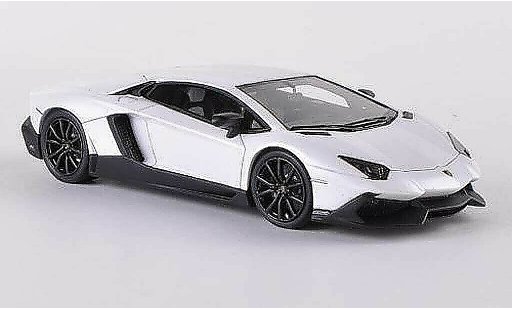 Lamborghini Aventador LP720-4 1/43 Look Smart met.matblanche 50. anniversaire miniature