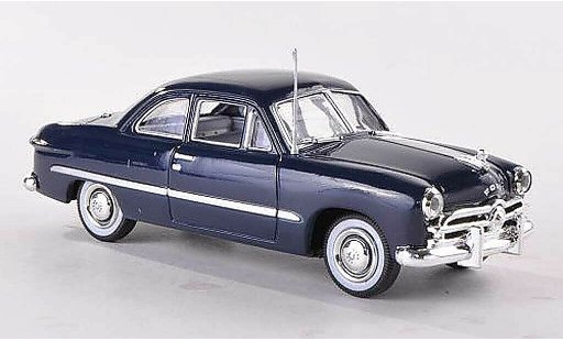 Ford Custom Coupe 1/43 American Heritage Models 2-Door bleue miniature