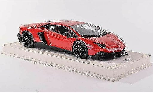 Lamborghini Aventador LP720-4 1/18 MR Collection 50th Anniversario rouge miniature
