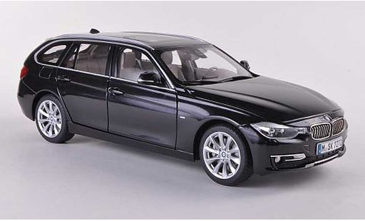 Bmw 335 touring 1/18 Paragon F31 3er noire 2012 miniature