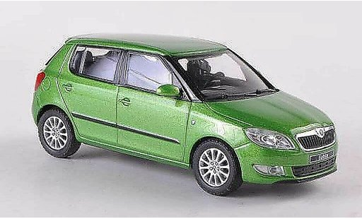 Skoda Fabia II 1/43 Abrex gun Facelift 2010 miniature