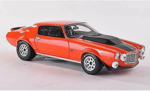 Chevrolet Camaro Z28 1/18 Premium X Ready To Race rouge/noire 1971 miniature