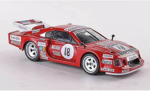 Ferrari 308 GTB 1/43 Ferrari Racing Collection No.18 Achilli Motors C.Facetti/M.Finotto 6h Silverstone 1981 miniature