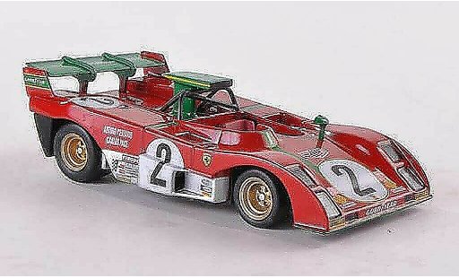 Ferrari 312 P 1/43 Ferrari Racing Collection No.2 A.Merzario/C.Pace 1000km Zeltweg 1973 miniature