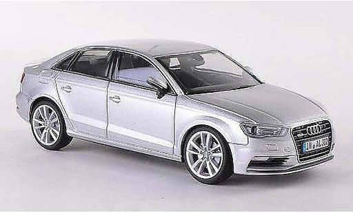 Audi A3 berline 1/43 Herpa grise 2013 miniature