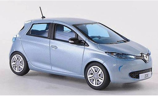 Renault Zoe Base 1/43 Eligor bleue miniature