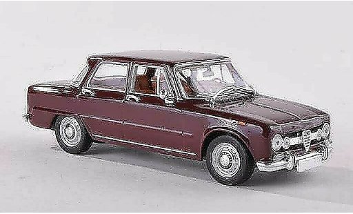 Alfa Romeo Giulia Super 1/43 Minichamps noire-rouge 1970 miniature
