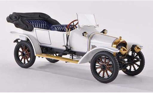 Audi Typ A phaeton 1/43 Minichamps blanche/bleu 1910 miniature