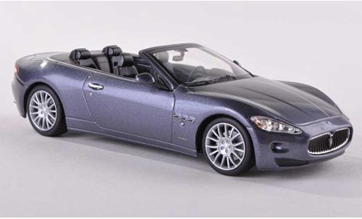Maserati GranCabrio Base 1/43 Minichamps gris 2010 miniature